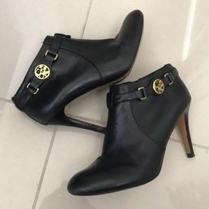 Coach black heels booties 🖤